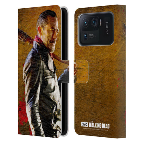 AMC The Walking Dead Negan Lucille 1 Leather Book Wallet Case Cover For Xiaomi Mi 11 Ultra