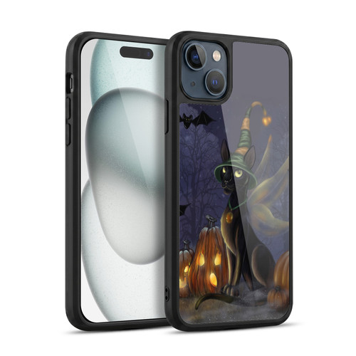 Ash Evans Black Cats The Witching Time Gel Armour Case For Apple iPhone 15 Plus