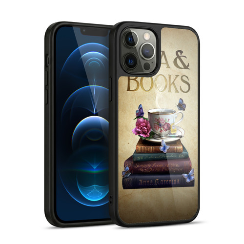Brigid Ashwood Vintage Romance 2 Tea And Books Gel Armour Case For Apple iPhone 12 Pro Max