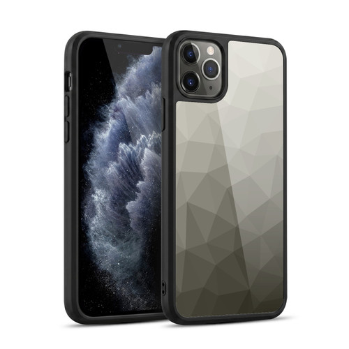 PLdesign Geometric Patterns Gray Gradient Mesh Gel Armour Case For Apple iPhone 11 Pro Max
