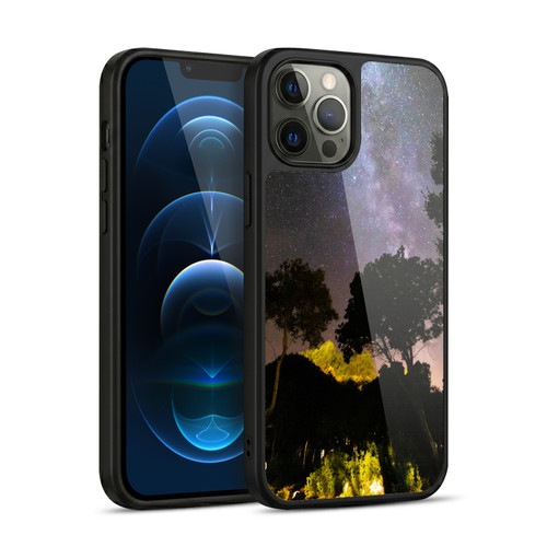 Patrik Lovrin Night Sky Trees Landscape With Milky Way Gel Armour Case For Apple iPhone 12 Pro Max