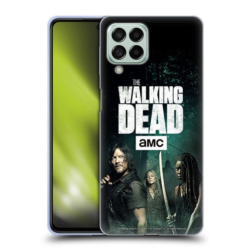 AMC The Walking Dead Season 9 Quotes Daryl, Carol & Michonne Soft Gel Case for Samsung Galaxy M53 (2022)