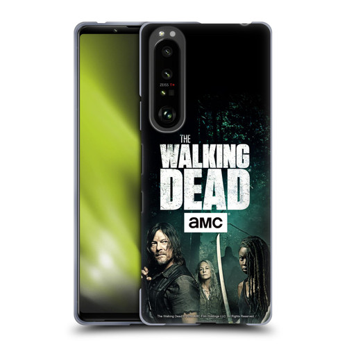 AMC The Walking Dead Season 9 Quotes Daryl, Carol & Michonne Soft Gel Case for Sony Xperia 1 III