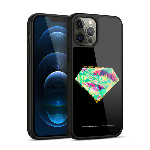 Justice League DC Comics Dark Electric Pop Icons Superman Gel Armour Case For Apple iPhone 12 Pro Max