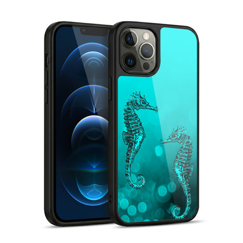 LebensArt Mix Art Seahorse Gel Armour Case For Apple iPhone 12 Pro Max
