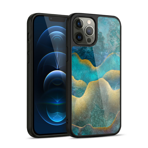 LebensArt Mineral Marble Wash Up Gel Armour Case For Apple iPhone 12 Pro Max