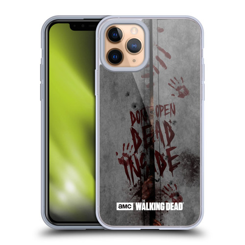 AMC The Walking Dead Typography Dead Inside Soft Gel Case for Apple iPhone 11 Pro