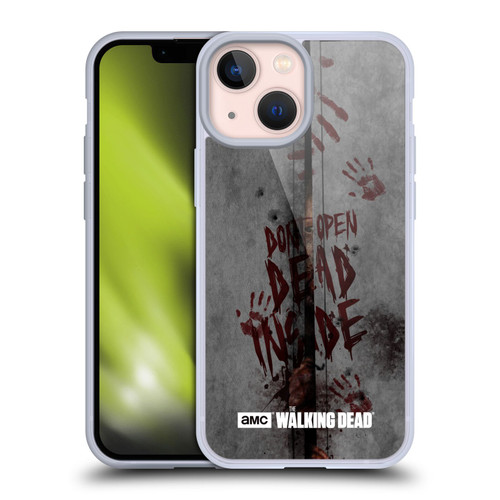 AMC The Walking Dead Typography Dead Inside Soft Gel Case for Apple iPhone 13 Mini