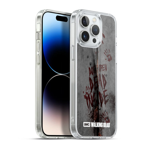 AMC The Walking Dead Typography Dead Inside Soft Gel Case for Apple iPhone 13 Pro Max & MagSafe