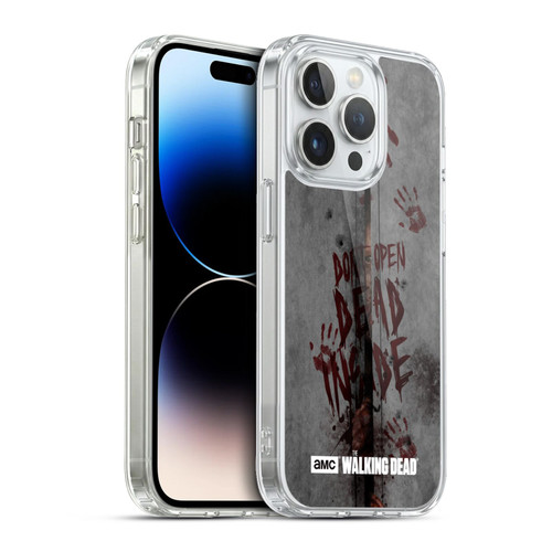 AMC The Walking Dead Typography Dead Inside Soft Gel Case for Apple iPhone 13 Pro & MagSafe