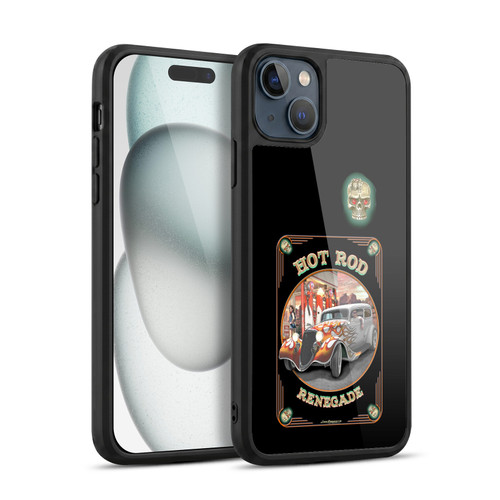 Larry Grossman Retro Collection Hot Rod Renegade Gel Armour Case For Apple iPhone 15 Plus