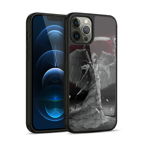 Vincent Hie Skulls Time Is Up Gel Armour Case For Apple iPhone 12 Pro Max