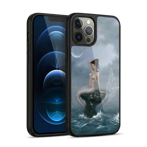 Rachel Anderson Art Mermaid Of The Stormy Seas Gel Armour Case For Apple iPhone 12 Pro Max
