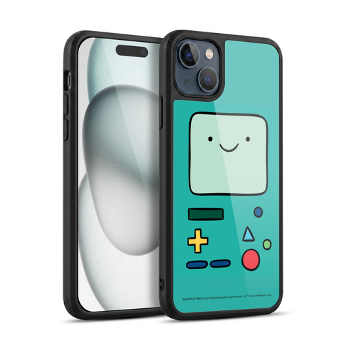 Adventure Time Graphics BMO Gel Armour Case For Apple iPhone 15 Plus