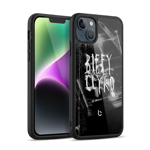 Biffy Clyro Graphics Black White Gel Armour Case For Apple iPhone 14 Plus