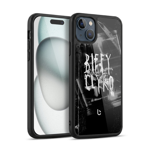 Biffy Clyro Graphics Black White Gel Armour Case For Apple iPhone 15 Plus