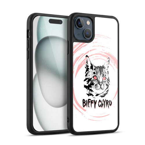 Biffy Clyro Graphics Cat Gel Armour Case For Apple iPhone 15 Plus