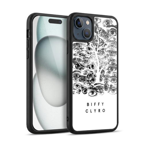 Biffy Clyro Graphics Eyes Gel Armour Case For Apple iPhone 15 Plus
