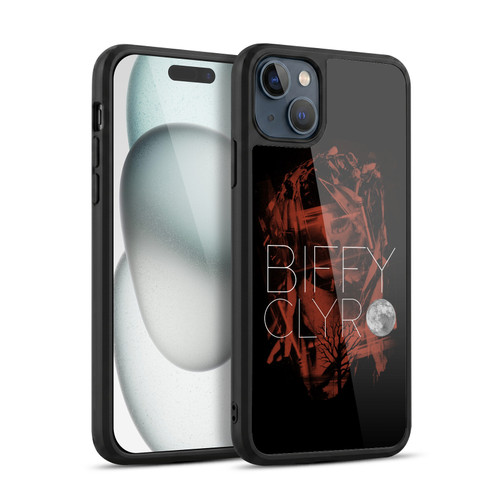 Biffy Clyro Graphics Red Gel Armour Case For Apple iPhone 15 Plus