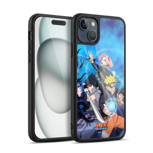 Naruto Shippuden Key Art Team 7 Gel Armour Case For Apple iPhone 15 Plus