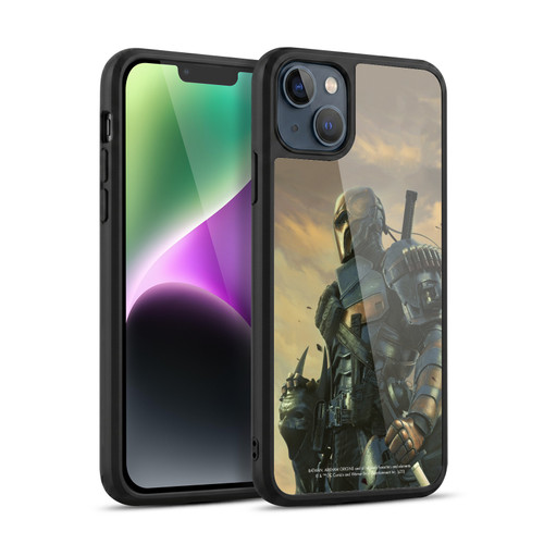Batman Arkham Origins Key Art Deathstroke 2 Gel Armour Case For Apple iPhone 14 Plus