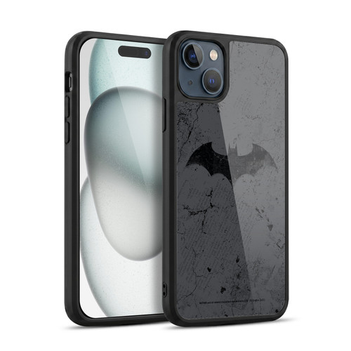 Batman DC Comics Hush Logo Distressed Gel Armour Case For Apple iPhone 15 Plus