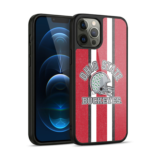 Ohio State University Football Graphics Helmet Gel Armour Case For Apple iPhone 12 Pro Max