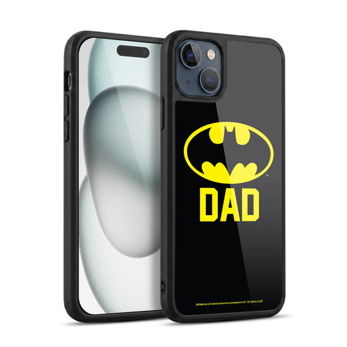 Batman DC Comics Logos Batdad Gel Armour Case For Apple iPhone 15 Plus