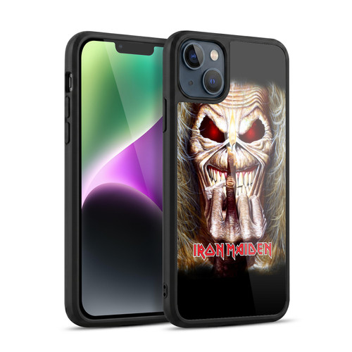 Iron Maiden Art Candle Finger Gel Armour Case For Apple iPhone 14 Plus
