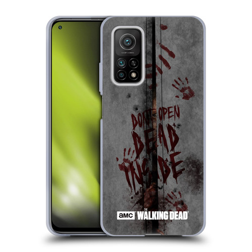 AMC The Walking Dead Typography Dead Inside Soft Gel Case for Xiaomi Mi 10T 5G