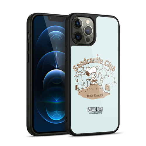 Peanuts Beach Snoopy Sand Castle Gel Armour Case For Apple iPhone 12 Pro Max