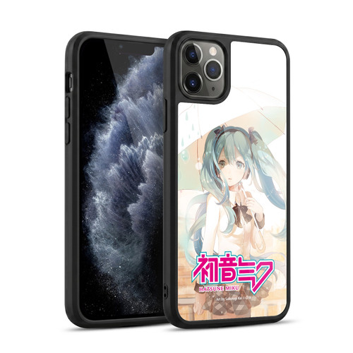 Hatsune Miku Graphics Rain Gel Armour Case For Apple iPhone 11 Pro Max