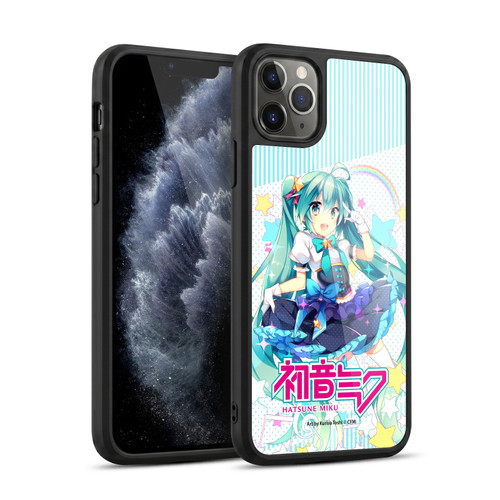 Hatsune Miku Graphics Stars And Rainbow Gel Armour Case For Apple iPhone 11 Pro Max