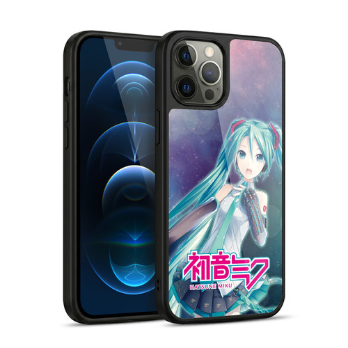 Hatsune Miku Graphics Nebula Gel Armour Case For Apple iPhone 12 Pro Max