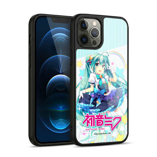 Hatsune Miku Graphics Stars And Rainbow Gel Armour Case For Apple iPhone 12 Pro Max