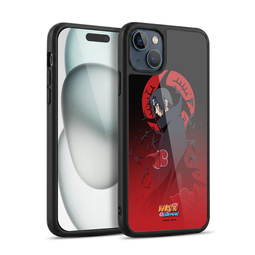 Naruto Shippuden Character Art Itachi Uchiha Gel Armour Case For Apple iPhone 15 Plus
