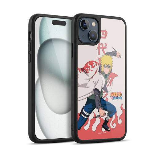 Naruto Shippuden Character Art Minato Namikaze Gel Armour Case For Apple iPhone 15 Plus