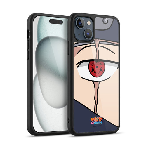 Naruto Shippuden Iconic Kakashi Sharingan Gel Armour Case For Apple iPhone 15 Plus
