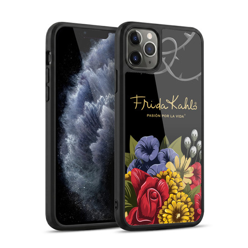 Frida Kahlo Red Florals Efflorescence Gel Armour Case For Apple iPhone 11 Pro Max