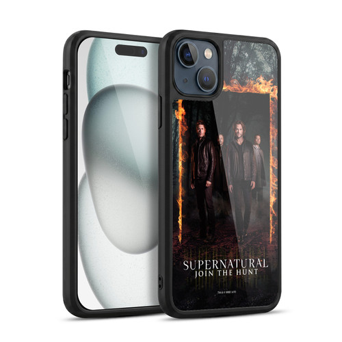 Supernatural Key Art Sam, Dean, Castiel & Crowley Gel Armour Case For Apple iPhone 15 Plus