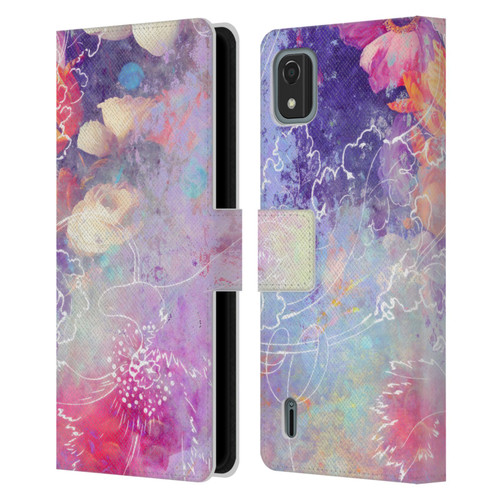 Aimee Stewart Assorted Designs Lily Leather Book Wallet Case Cover For Nokia C2 2nd Edition