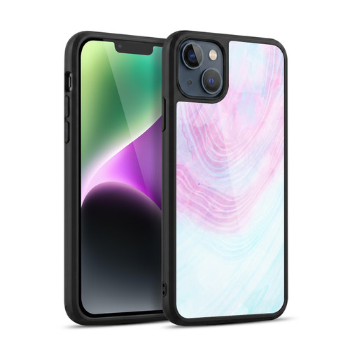 Alyn Spiller Marble Pastel Gel Armour Case For Apple iPhone 14 Plus