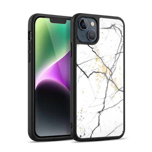 Alyn Spiller Marble Plain Gel Armour Case For Apple iPhone 14 Plus