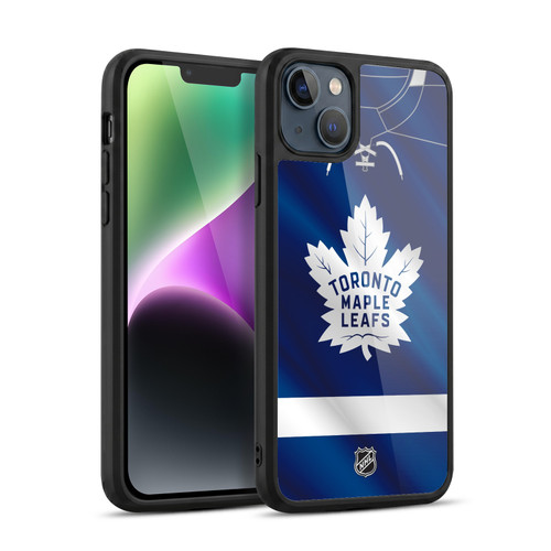 NHL Toronto Maple Leafs Jersey Gel Armour Case For Apple iPhone 14 Plus