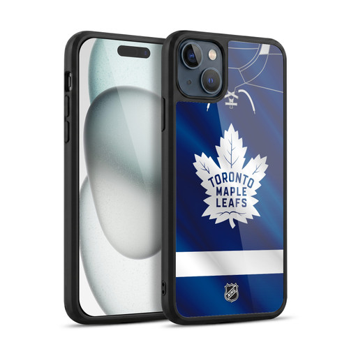 NHL Toronto Maple Leafs Jersey Gel Armour Case For Apple iPhone 15 Plus