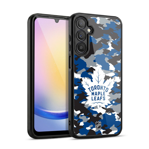 NHL Toronto Maple Leafs Camouflage Gel Armour Case For Samsung Galaxy A25 5G