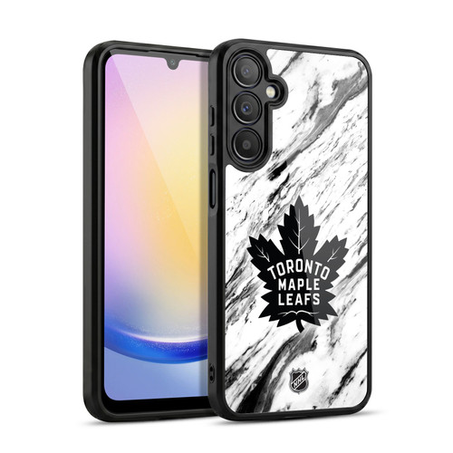 NHL Toronto Maple Leafs Marble Gel Armour Case For Samsung Galaxy A25 5G
