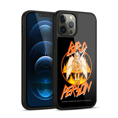 Rick And Morty Season 1 & 2 Graphics Birdperson Gel Armour Case For Apple iPhone 12 Pro Max