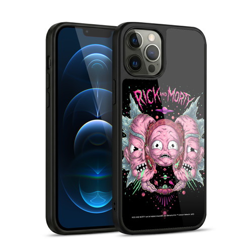 Rick And Morty Season 1 & 2 Graphics Intergalactic Escapades Gel Armour Case For Apple iPhone 12 Pro Max
