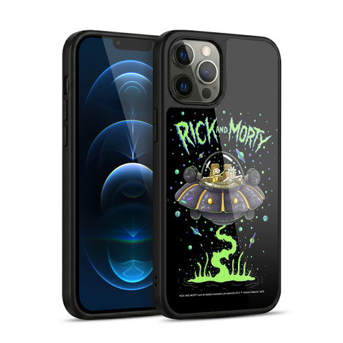 Rick And Morty Season 1 & 2 Graphics The Space Cruiser Gel Armour Case For Apple iPhone 12 Pro Max